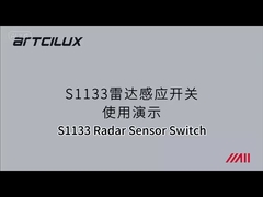 ราดาร์ เซนเซอร์ คลาปบอร์ด พาร์ทชั่น อินดูชั่น LED สวิตช์ ทัช แฮนด์เวฟ