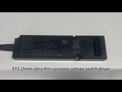 ETS 24W-12V Ultra-thin Constant Voltage Power Supply LED Driver สําหรับการสลับ