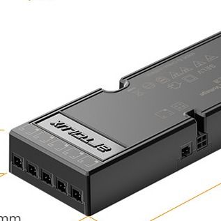มหาสมัย 80% ประสิทธิภาพ Rack Mount Power Supply สําหรับสภาพแวดล้อมที่จํากัดพื้นที่ 6.3 X 2.4 X 1.4 นิ้ว