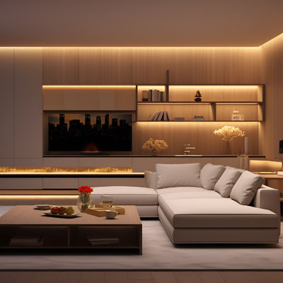 ภาพสะท้อนกระดานแสง LED Light Aluminium Profile A220EA
